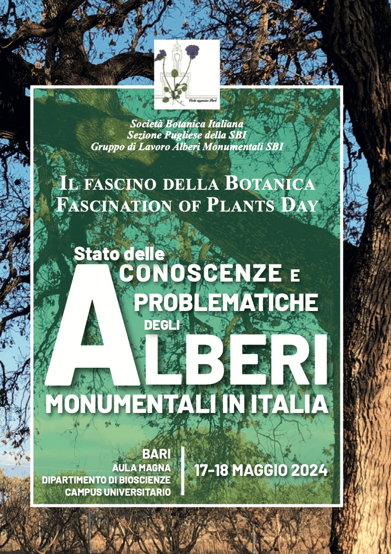 Stato delle conoscenze e problematiche degli alberi monumentali in Italia